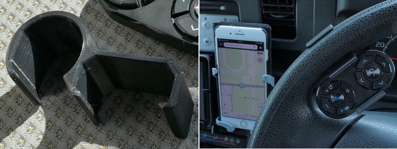Yahooカーナビリモコン用ホルダー