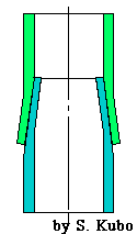 接続部の断面図